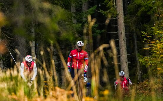 Лыжный спорт. Тренировочный сбор национальной команды