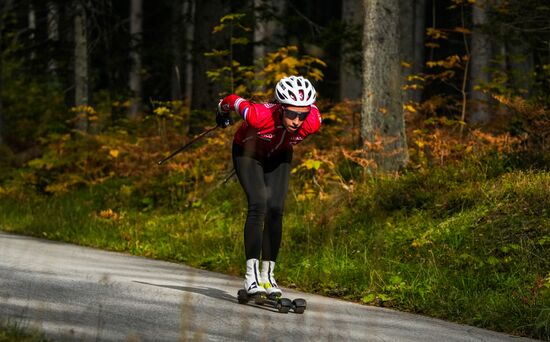 Лыжный спорт. Тренировочный сбор национальной команды