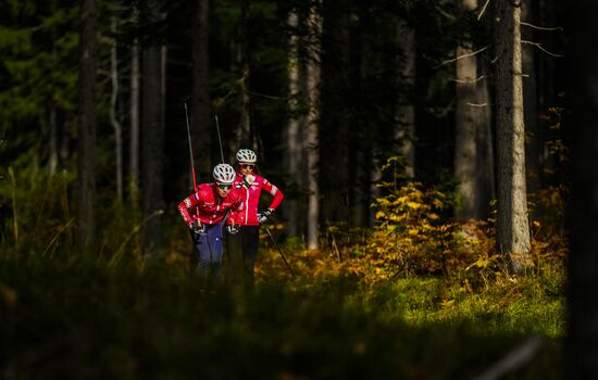 Лыжный спорт. Тренировочный сбор национальной команды