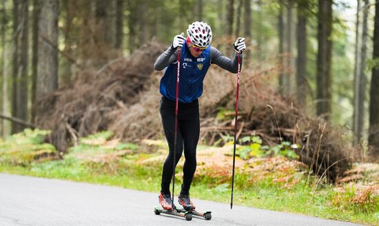Лыжный спорт. Тренировочный сбор национальной команды