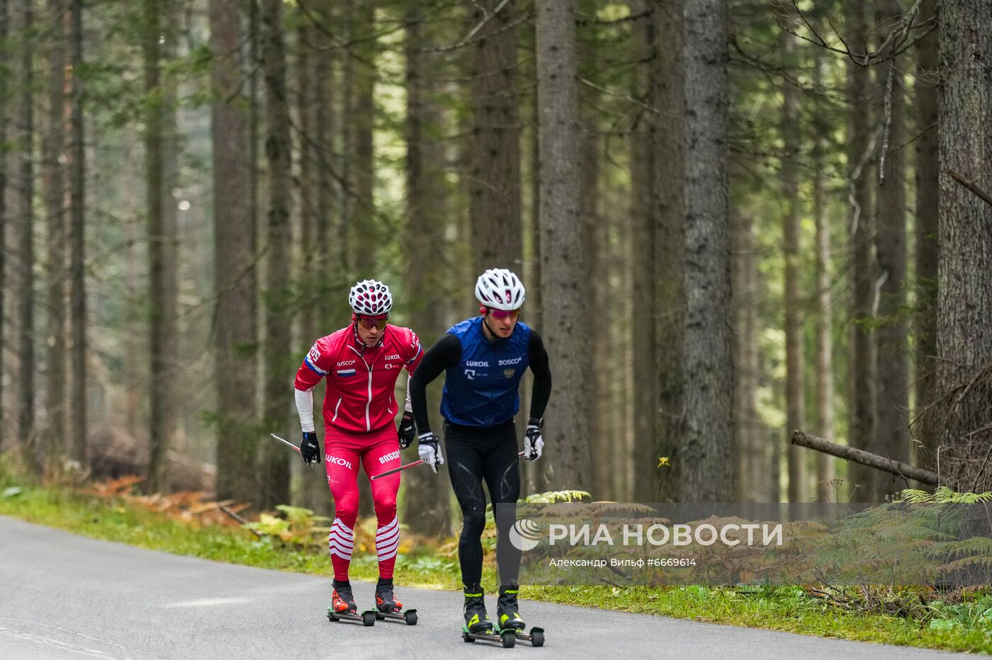 Лыжный спорт. Тренировочный сбор национальной команды