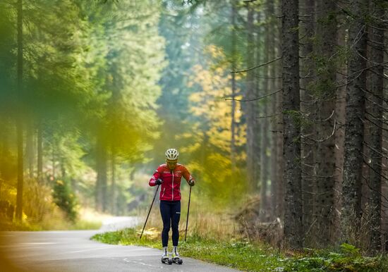 Лыжный спорт. Тренировочный сбор национальной команды