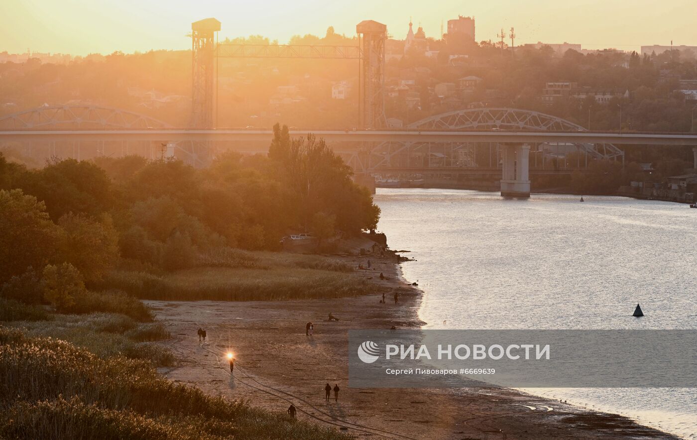 Обмеление Дона в Ростове-на-Дону