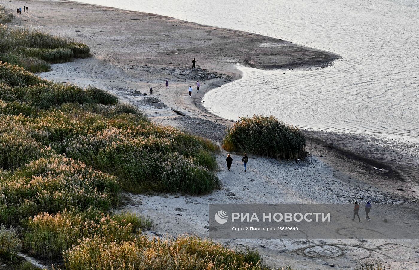 Обмеление Дона в Ростове-на-Дону