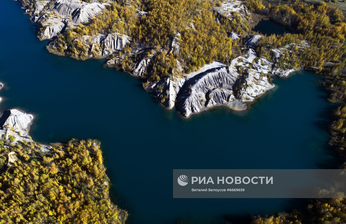 Ушаковские карьеры в Тульской области