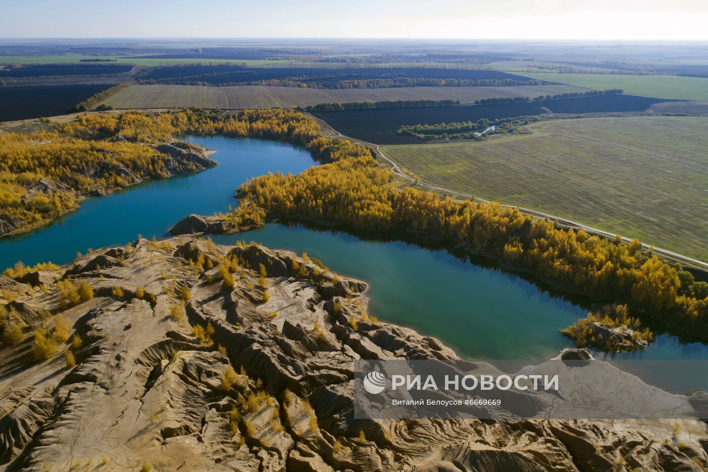 Unusual places in Russia Mountains and Blue Lakes in the Tula region  Sights of Russia - YouTube