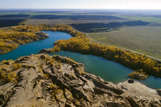 Ушаковские карьеры в Тульской области