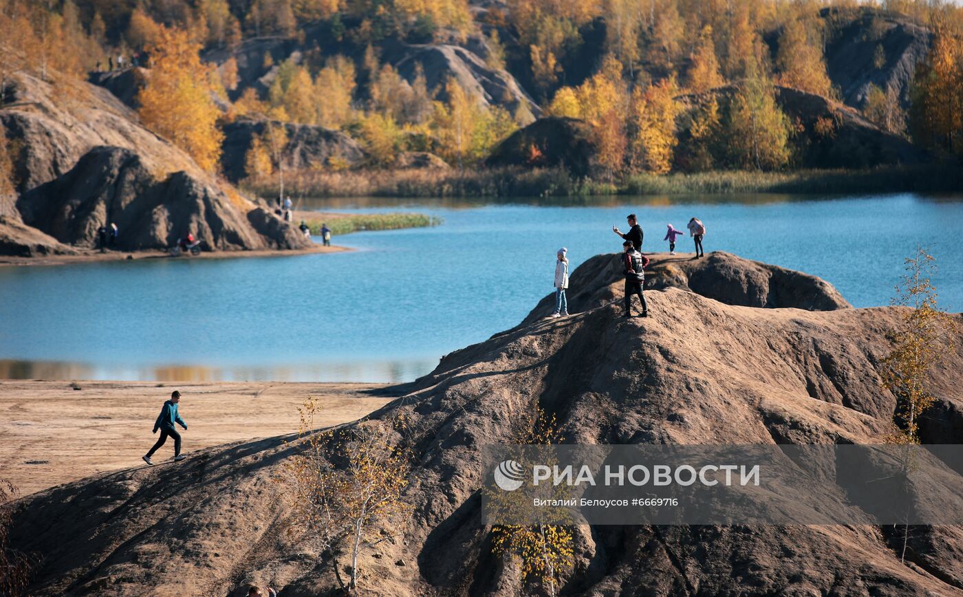 Ушаковские карьеры в Тульской области