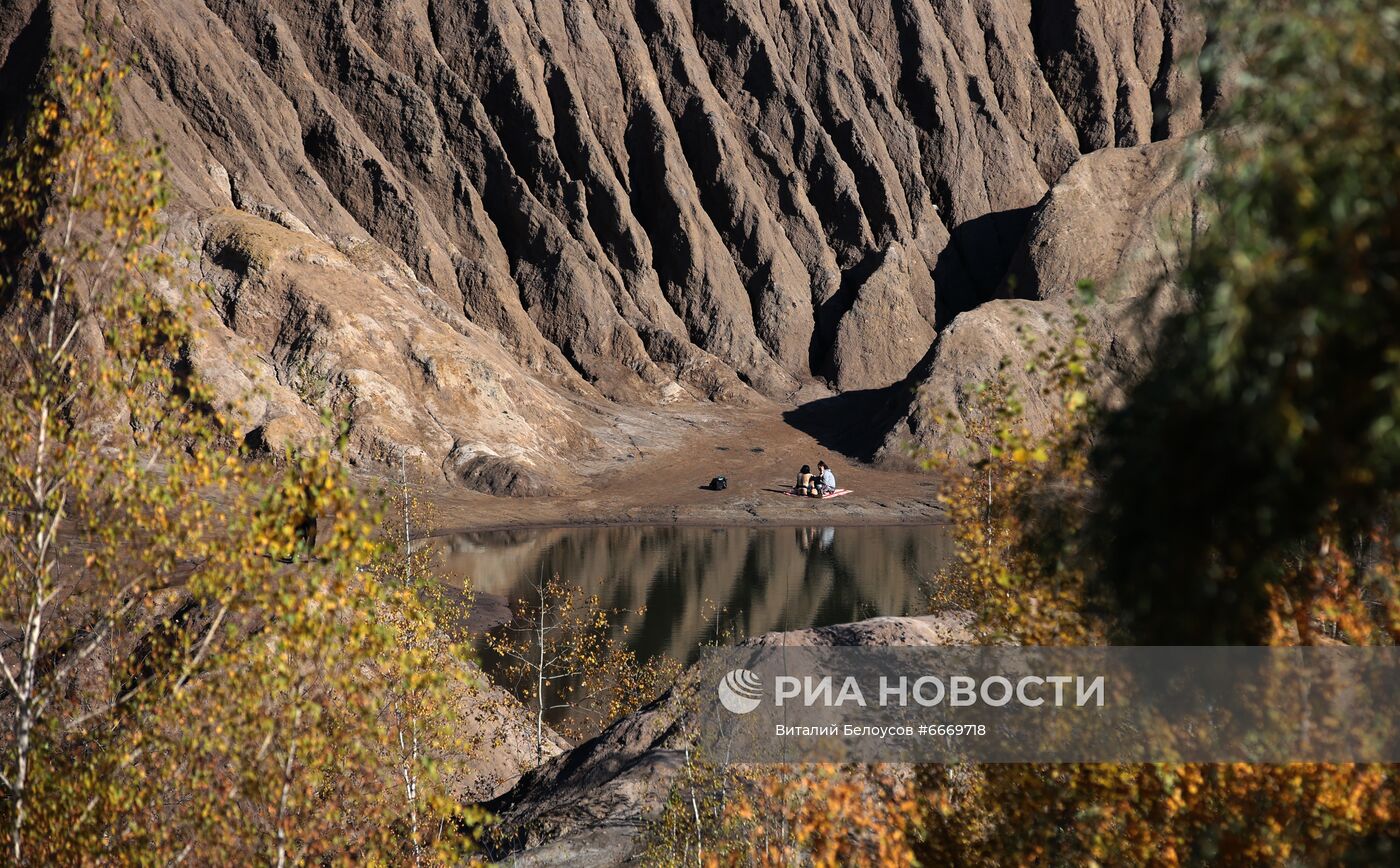 Ушаковские карьеры в Тульской области