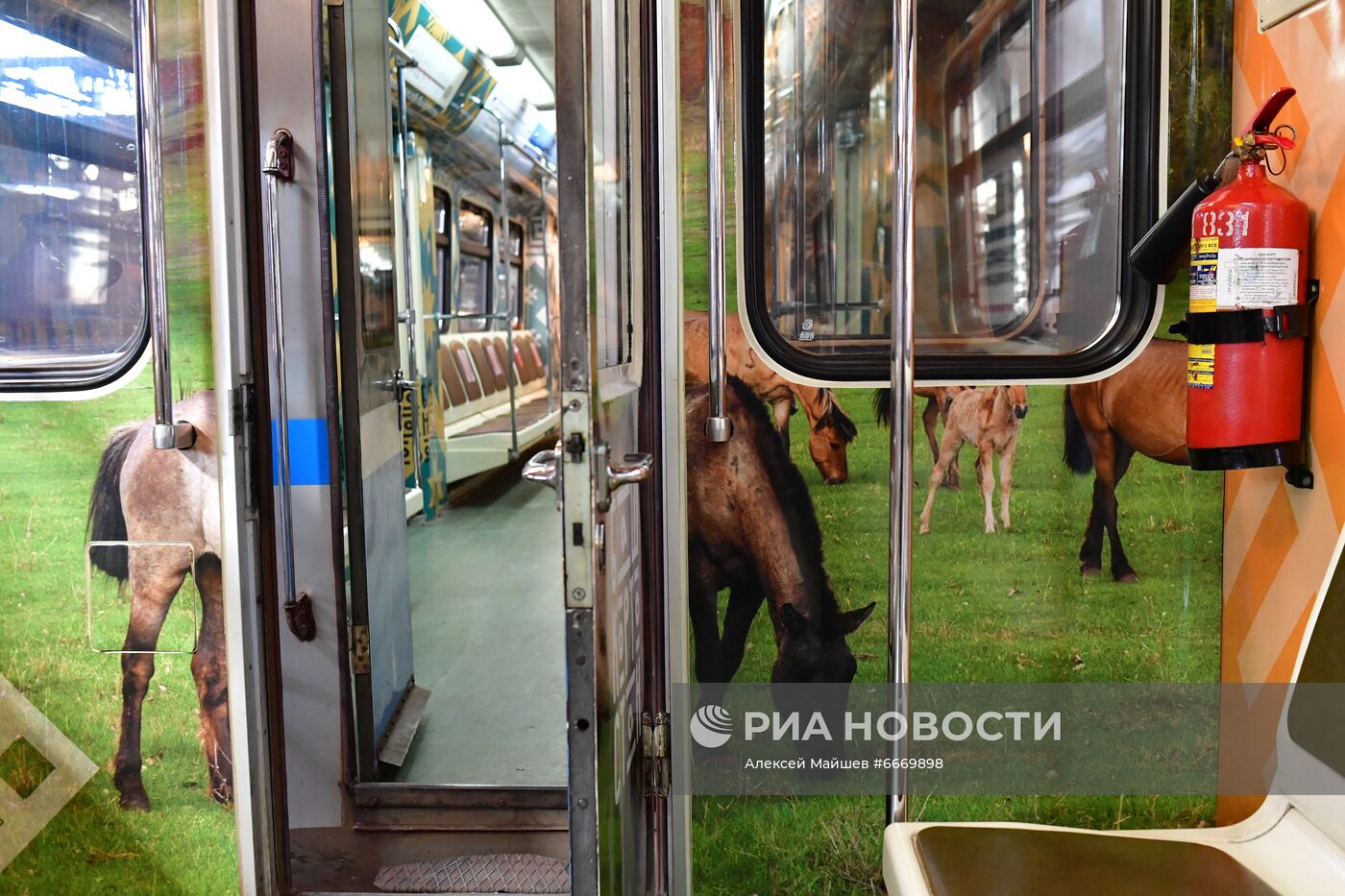 Запуск тематического поезда, посвященного Дню Республики Башкортостан