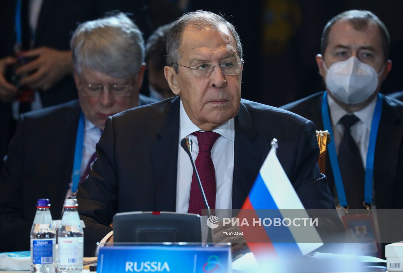 Визит главы МИД РФ С. Лаврова в Казахстан