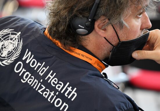 Международные учения мобильных лабораторий быстрого реагирования в Казани. День второй