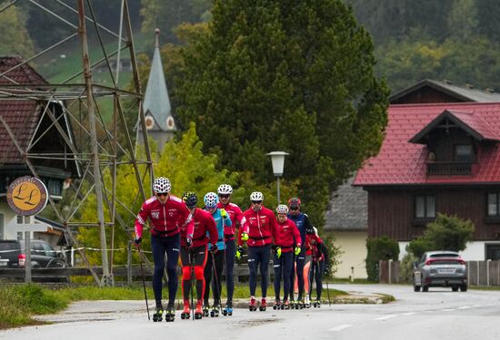 Лыжные гонки. Тренировочный сбор национальной команды