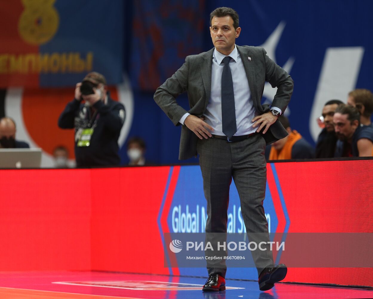 Баскетбол. Евролига. Матч ЦСКА - "Зенит"