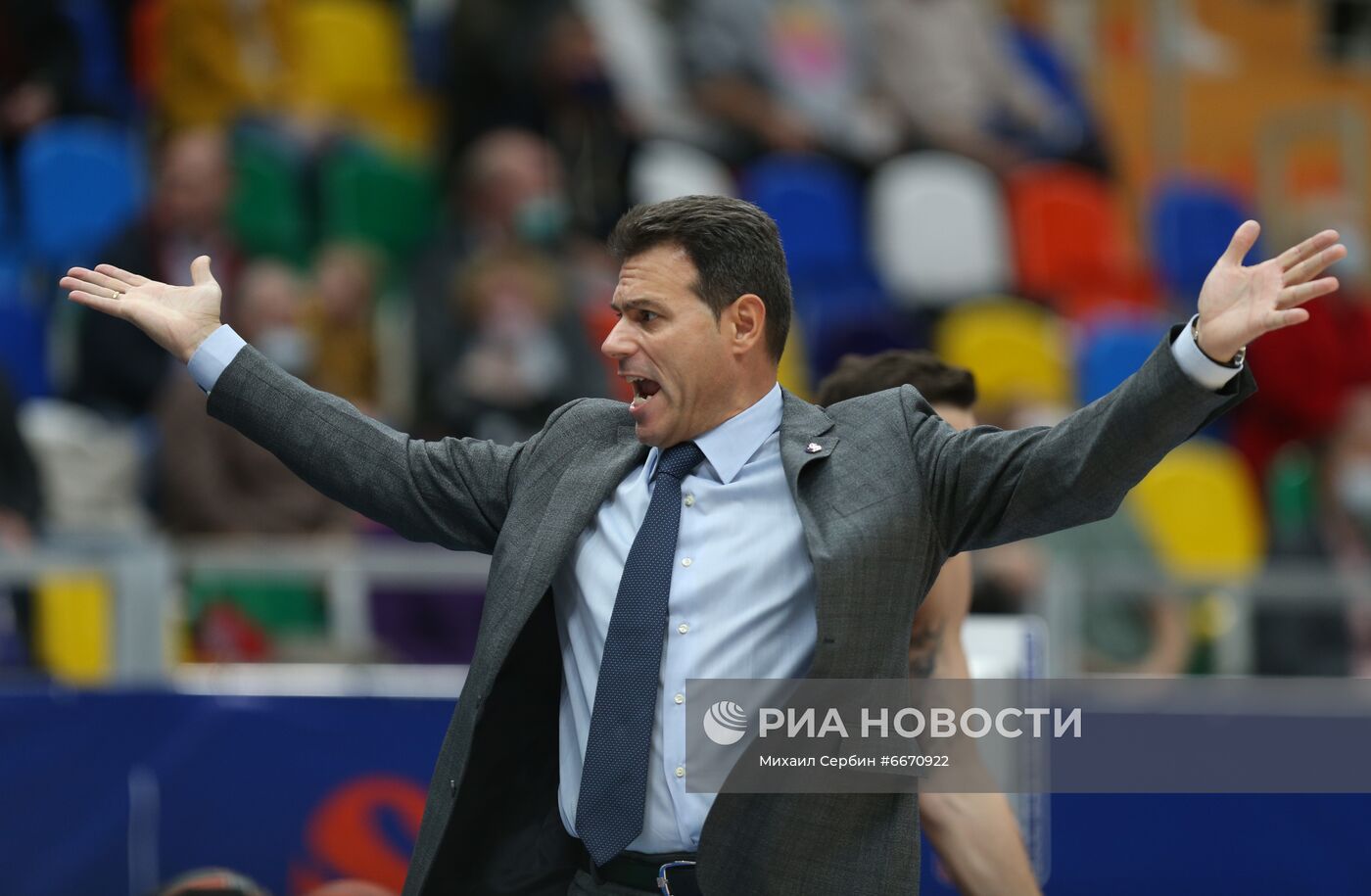 Баскетбол. Евролига. Матч ЦСКА - "Зенит"