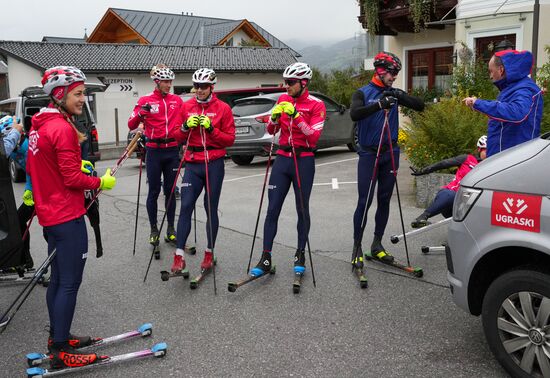 Лыжные гонки. Тренировочный сбор национальной команды
