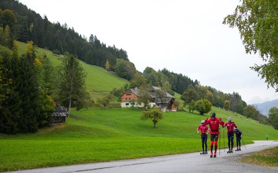 Лыжные гонки. Тренировочный сбор национальной команды