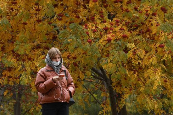 Осень в Новосибирске