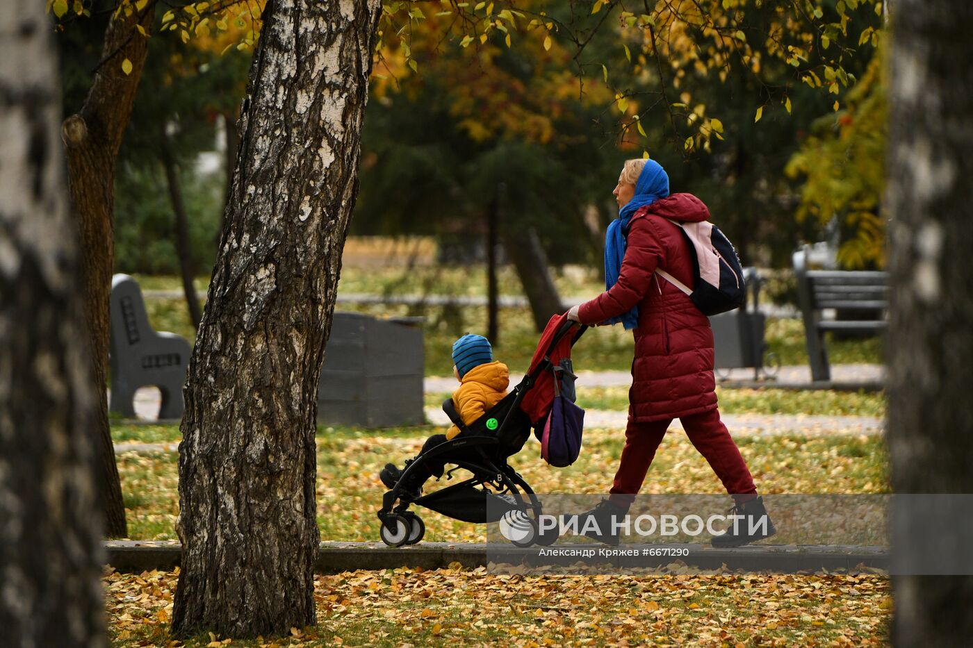 Осень в Новосибирске