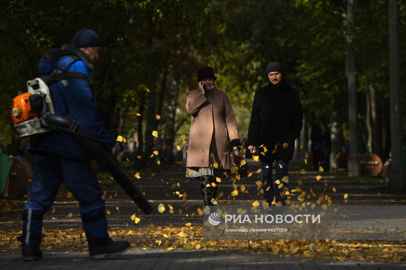 Осень в Новосибирске