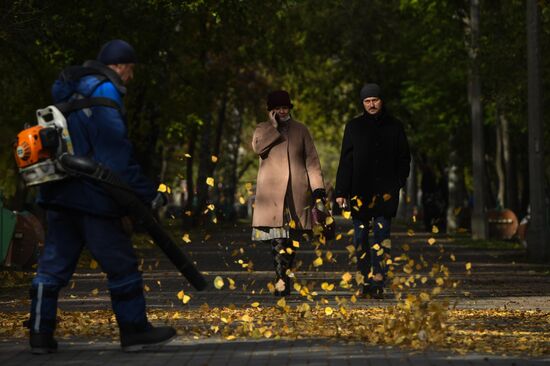 Осень в Новосибирске