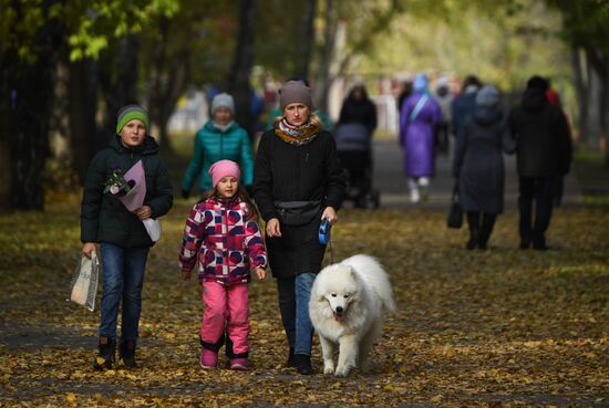 Осень в Новосибирске