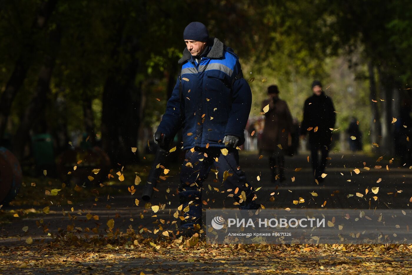Осень в Новосибирске