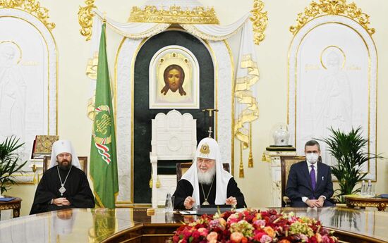 Встреча духовных лидеров России, Армении и Азербайджана в Москве