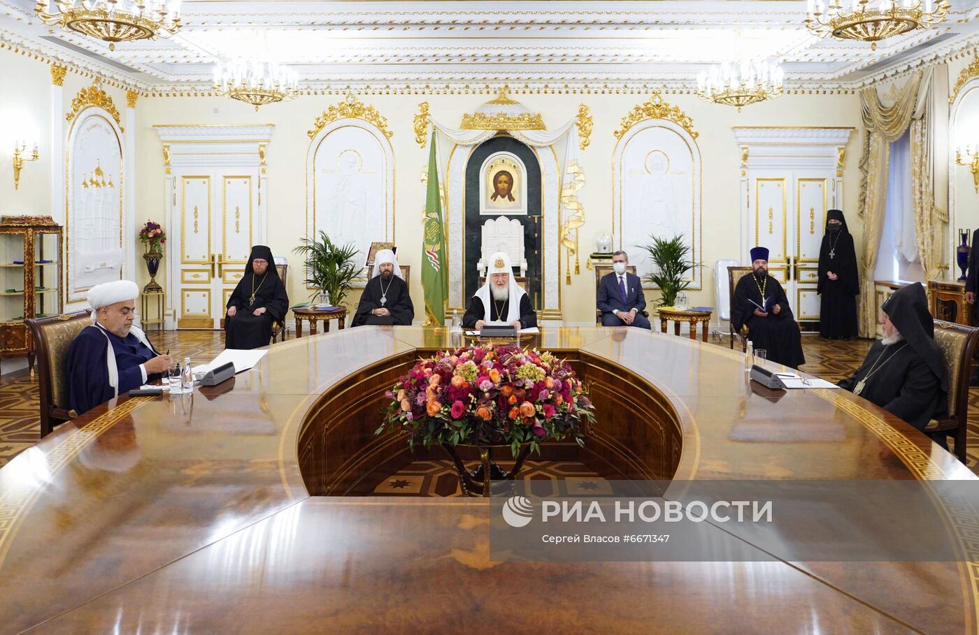 Встреча духовных лидеров России, Армении и Азербайджана в Москве