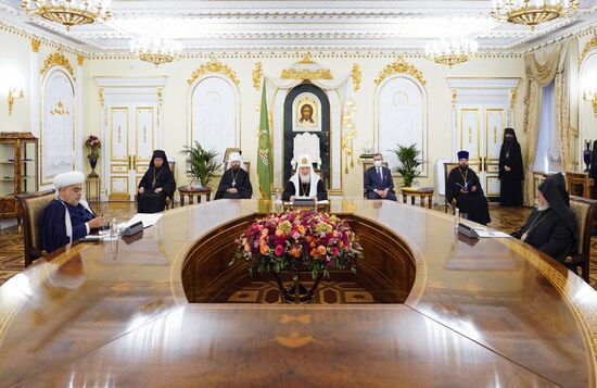 Встреча духовных лидеров России, Армении и Азербайджана в Москве