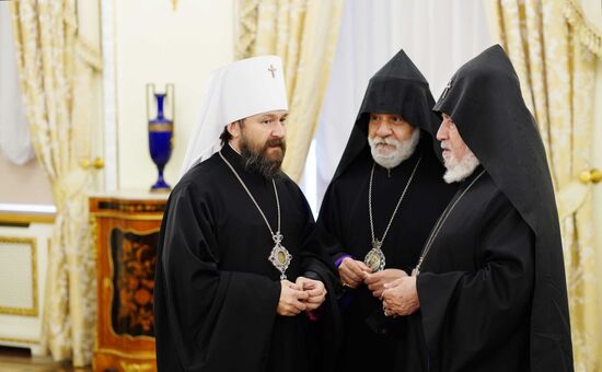 Встреча духовных лидеров России, Армении и Азербайджана в Москве