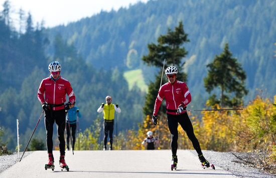 Лыжные гонки. Тренировочный сбор национальной команды