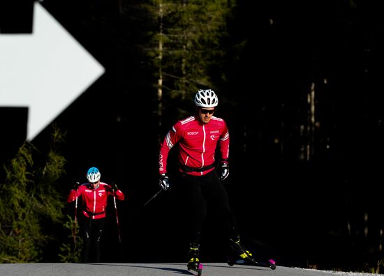 Лыжные гонки. Тренировочный сбор национальной команды