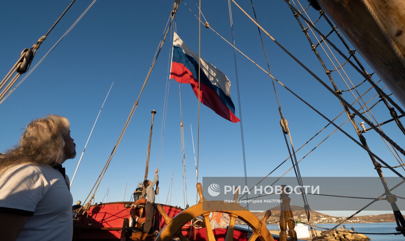 Экспедиция РГО "Пламя Чесмы. Греческий гамбит" в Средиземном море