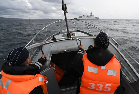 Российско-китайские учения "Морское взаимодействие – 2021"