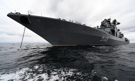 Российско-китайские учения "Морское взаимодействие – 2021"