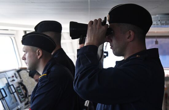 Российско-китайские учения "Морское взаимодействие – 2021"