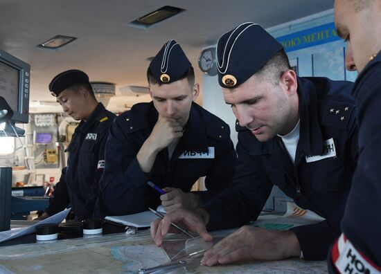 Российско-китайские учения "Морское взаимодействие – 2021"