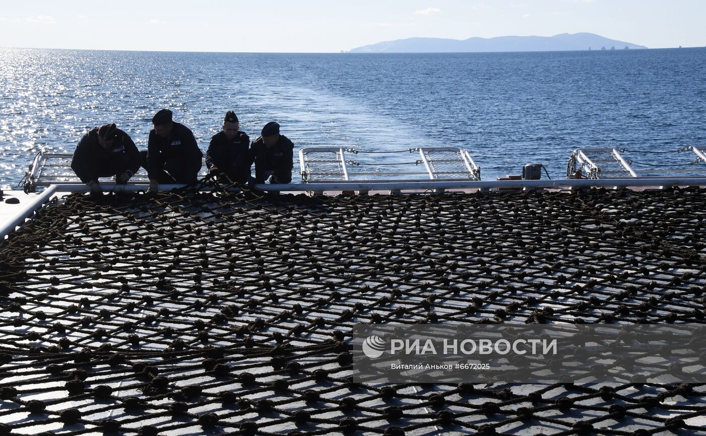 Российско-китайские учения "Морское взаимодействие – 2021"