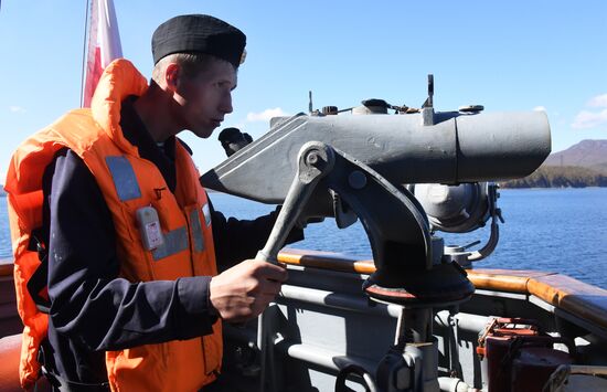 Российско-китайские учения "Морское взаимодействие – 2021"