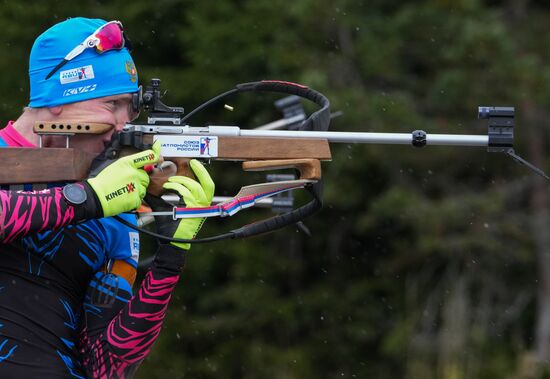 Биатлон. Тренировочный сбор национальной команды