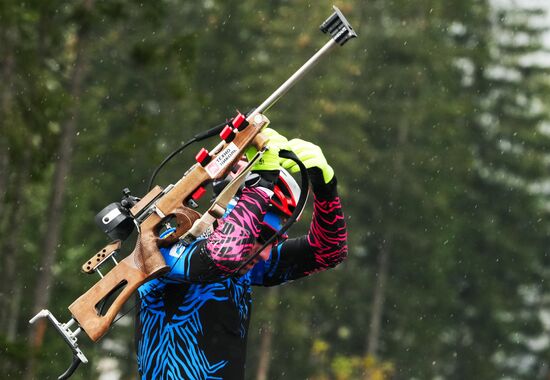 Биатлон. Тренировочный сбор национальной команды