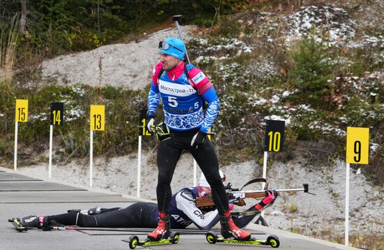 Биатлон. Тренировочный сбор национальной команды