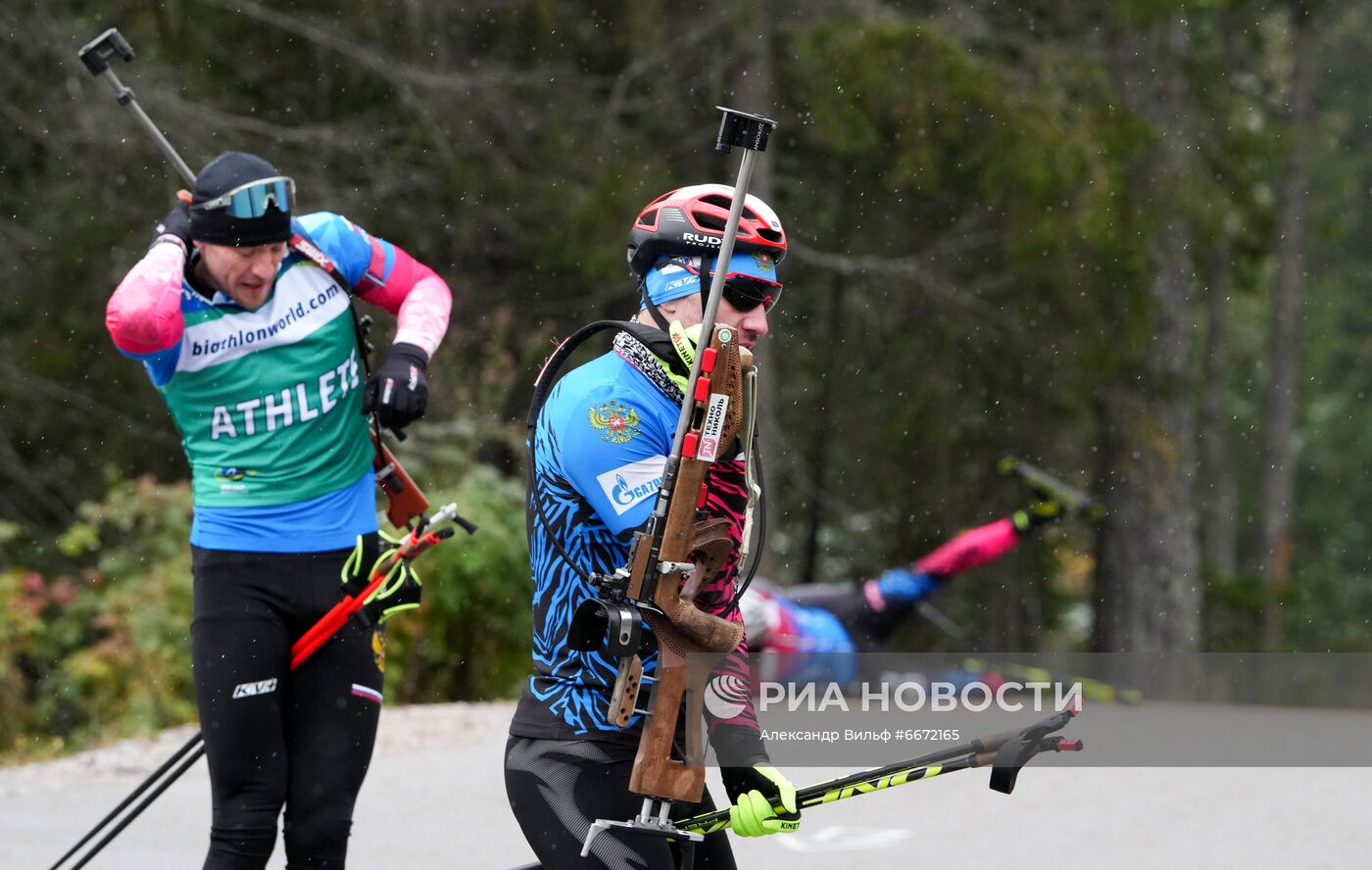 Биатлон. Тренировочный сбор национальной команды