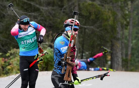 Биатлон. Тренировочный сбор национальной команды