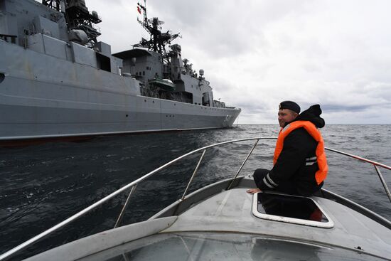 Российско-китайские учения "Морское взаимодействие – 2021"