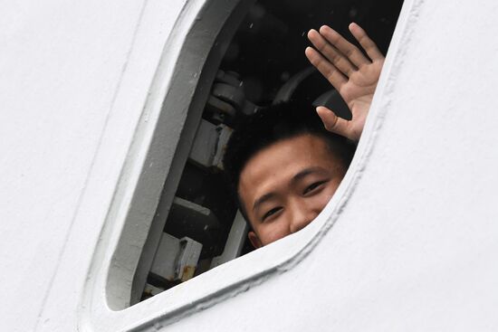 Российско-китайские учения "Морское взаимодействие – 2021"