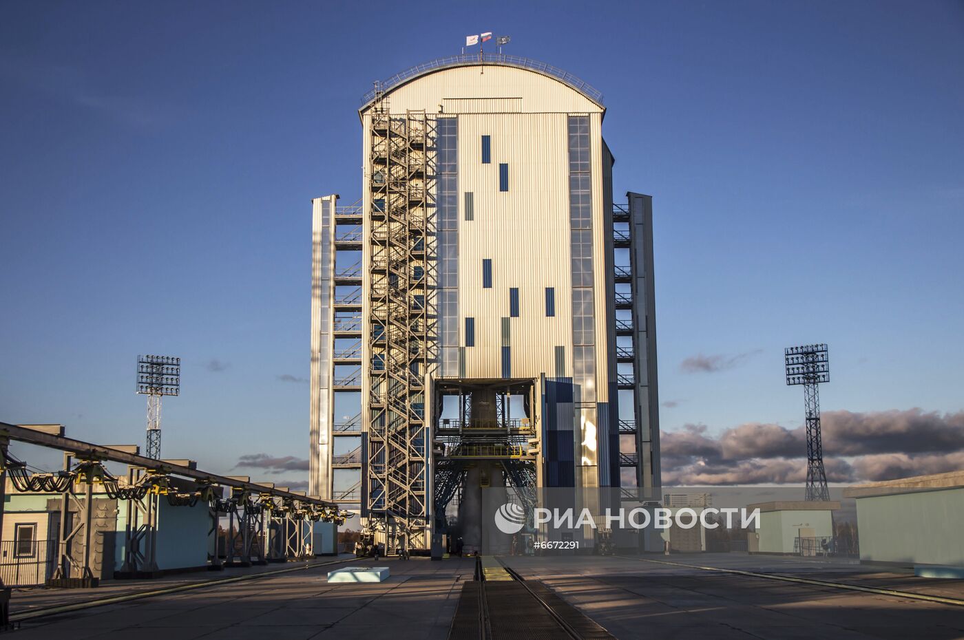 Пуск РН "Союз-2.1б" с разгонным блоком "Фрегат" и космическими аппаратами