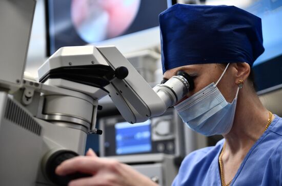 Открытие нового операционного блока в Центре Микрохирургии глаза в Екатеринбурге