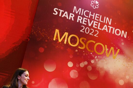 Церемония вручения звезд Michelin московским ресторанам